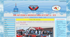 Desktop Screenshot of mkchlumec.cz