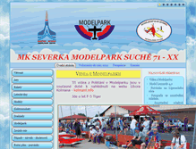 Tablet Screenshot of mkchlumec.cz